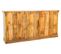 Buffet, Meuble De Rangement En Bois Avec 4 Portes Coloris Blanc - L. 180 X P. 40 X H. 90 Cm