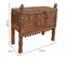 Buffet, Meuble De Rangement En Bois Coloris Marron - Longueur 112 X Profondeur 35 X Hauteur 107 Cm