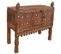 Buffet, Meuble De Rangement En Bois Coloris Marron - Longueur 112 X Profondeur 35 X Hauteur 107 Cm