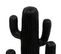 Lot De 2 Cactus Décoratifs, Décorations D'extérieur Coloris Noir -  L. 28 X P. 14,5  X H. 57  Cm