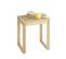 Tabouret De Salle De Bain En Bois Norway - H. 46 Cm - Marron Noix