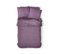 Housse De Couette Figue - 100% Coton 57 Fils - 240 X 260 Cm - Violet