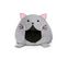 Panier Pour Chat Minou - L. 45 X H. 48 Cm - Gris