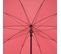 Parasol Droit Rond Bogota - Inclinable - Diam. 250 Cm - Rouge Coquelicot