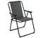 Chaise De Camping Pliable Grecia - Noir