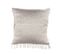 Coussin à Franges Ethnical - L. 40 X L. 40 Cm - Blanc