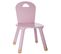 Chaise Enfant En Bois Douceur - Rose