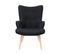 Fauteuil De Salon Scandi Helsinki - Noir