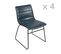 Lot De 4 Chaises Design Industriel Brooklyn - Bleu