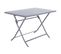 Table Avec Chaises Pliables Greensboro - 4 Personnes - Gris Quartz