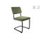 Lot De 2 Chaises Cantilevers Design Effet Velours Keen - Vert