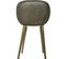 2 Tabourets Design Industriel Cuir Kavali - L. 40 X H. 51 Cm - Vert