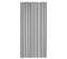 Lot 2x Rideau De Douche Eva - 180 X 200 Cm - Gris