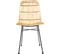 Lot De 4 Chaises En Rotin Kubu - Beige