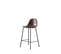 Lot De 2 Chaises De Bar Vladi - Marron