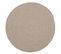 Lot De 6 Sets De Table Rond En Coton Alana - Diam. 38 Cm - Beige