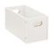 Lot De 2 Boîtes De Rangement Rectangulaire En Mdf - L. 31 X H. 15 Cm - Blanc