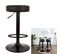 Lot De 2 Tabourets De Bar Mumford Hauteur Réglable En Similicuir - Noir