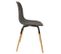 Lot De 4 Chaises Scandinave Phenix En Polypropylène Et Métal - Noir