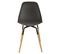 Lot De 4 Chaises Scandinave Phenix En Polypropylène Et Métal - Noir