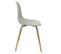 Lot De 4 Chaises Scandinave Phenix En Polypropylène Et Métal - Gris