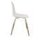 Lot De 4 Chaises Scandinave Phenix En Polypropylène Et Métal - Blanc