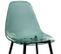 Lot De 4 Chaises Scandinave Transparentes Et Pieds En Métal - Vert