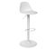 Lot De 2 Chaises De Bar Aiko En Polypropylène Ajustable - Blanc