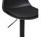 Lot De 2 Chaises De Bar Aiko En Polypropylène Ajustable - Noir