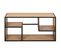 Etagère Murale 3 Niches En Mdf Et Métal - L.95cm X P.35cm X H.45cm - Beige Et Noir