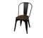 Chaise Vintage Liv H84 Cm - Noir