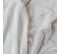 Plaid Azura Effet Fourrure 2 Tons Et Flanelle - 150 X 125 Cm - Blanc
