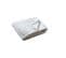 Plaid Azura Effet Fourrure 2 Tons Et Flanelle - 150 X 125 Cm - Blanc