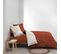 Parure De Lit Jay - 100% Coton - 240 X 260 Cm - Terracotta Et Or