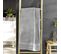 Drap De Douche Dayta - Eponge Unie 500 G/m² - 70 X 130 Cm - Gris Perle