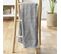 Drap De Douche Ocala - Eponge Ciselée Unie 450 G/m² - 70 X 130 Cm - Gris Clair