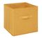 Lot De 2 Boîtes De Rangement Design Velours Mix N' Modul - L. 31 X L. 31 Cm - Jaune