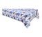 Nappe En Toile Cirée Rectangulaire Figu - 140 X 250 Cm - Bleu