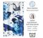 Rideau De Douche Animaux Marins 180 X 200 Cm - Bleu Et Blanc