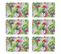 Lot De 6 Sets De Table Ibis - 28 X 43 Cm - Vert