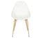 Lot De 4 Chaises D'extérieur Calvi En Polypropylène - Blanc