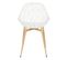 Lot De 4 Chaises D'extérieur Calvi En Polypropylène - Blanc