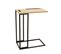 Table D'appoint Pour Ordinateur Ou Tablette - Marron Et Noir