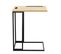 Table D'appoint Pour Ordinateur Ou Tablette - Marron Et Noir