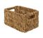 Panier De Rangement En Jacinthe - 29x16x20 - Marron