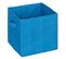 Lot De 2 Boites De Rangement Espace En Tissu - 29x29x29cm - Bleu