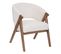 Fauteuil De Salon En Bouclette - Blanc