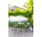 Chaise De Jardin Empilable Phuket - Gris Graphite
