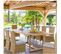 Table De Jardin Extensible Rioni En Acacia - 10 Places