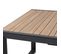 Table De Jardin Extensible Corvo Acacia Et Aluminium - 12 Places